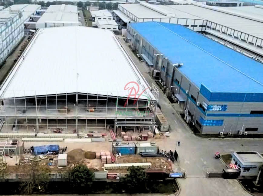 vách ngăn panel công nghiệp
